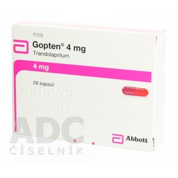 Гоптен (Gopten) 4 мг, 28 капсул